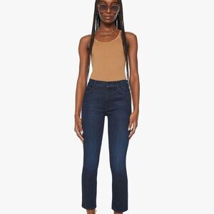 MOTHER The Mid Rise Dazzler Ankle Jeans